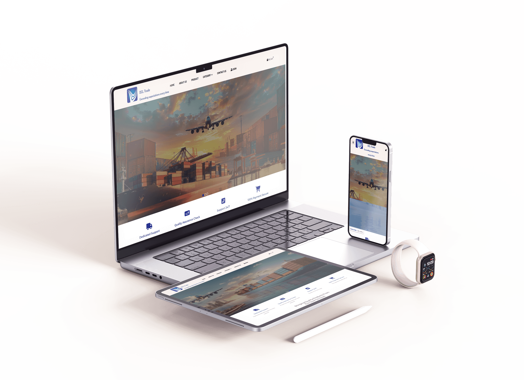 Softex Website slide