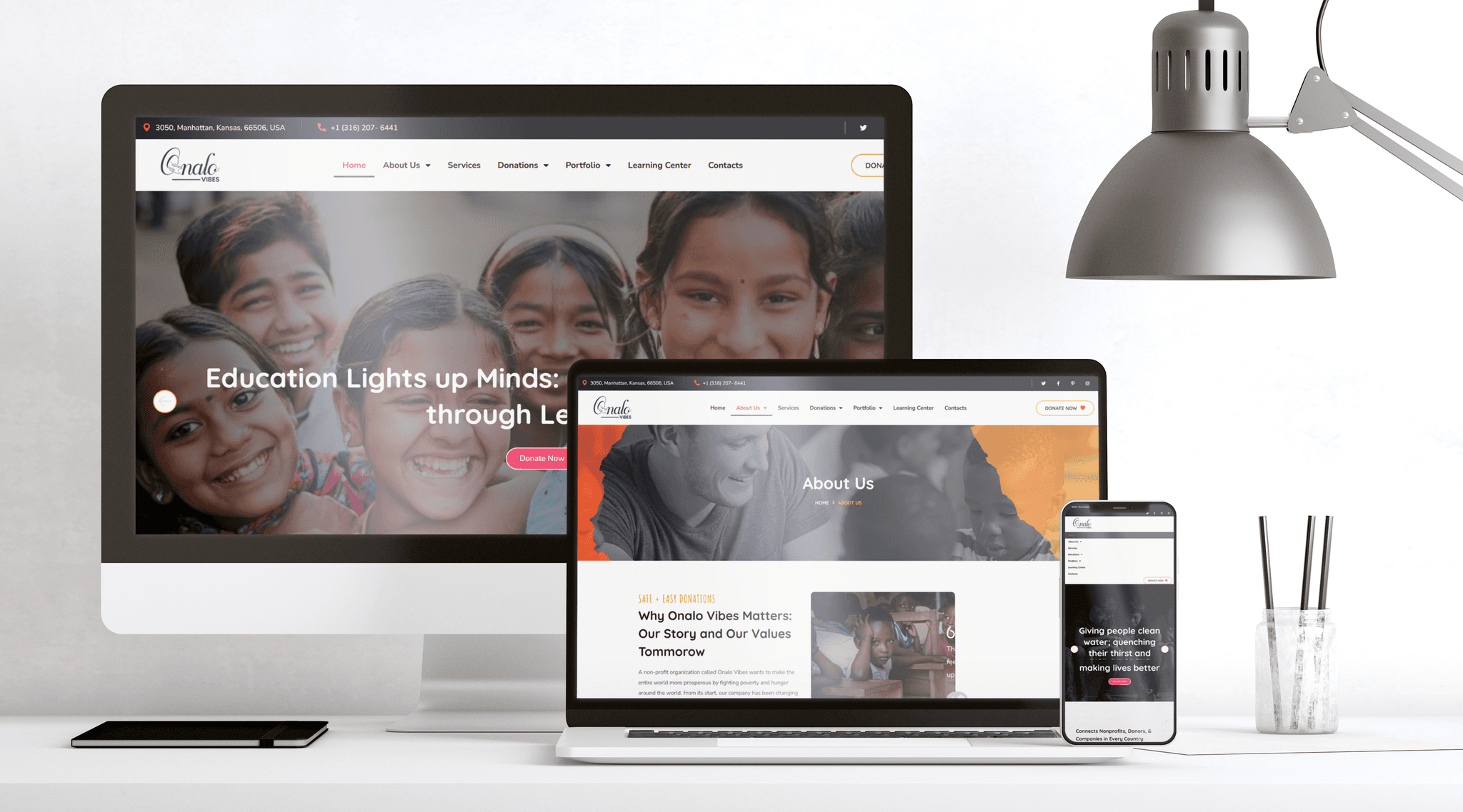 Softex Website slide